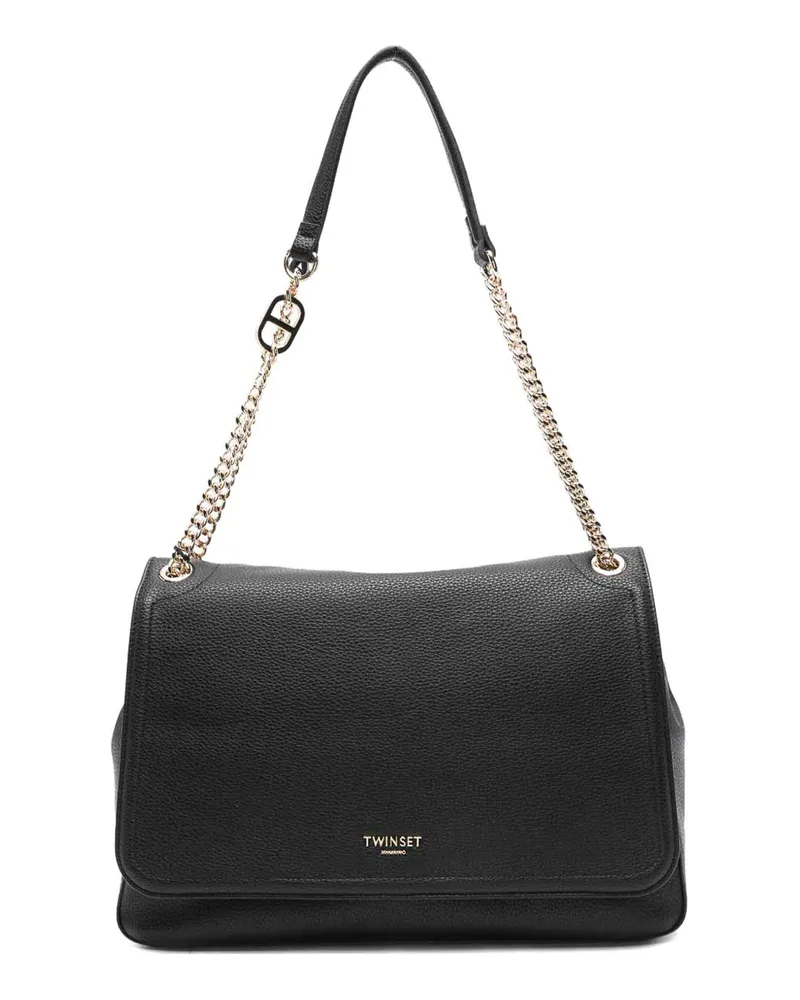 Twin-Set Schultertasche - Schwarz Schwarz