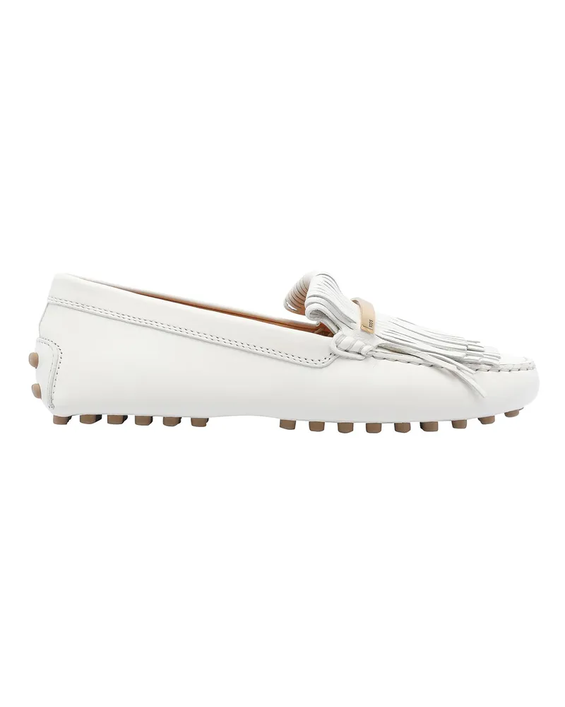TOD'S Mokassins - Weiß Weiß