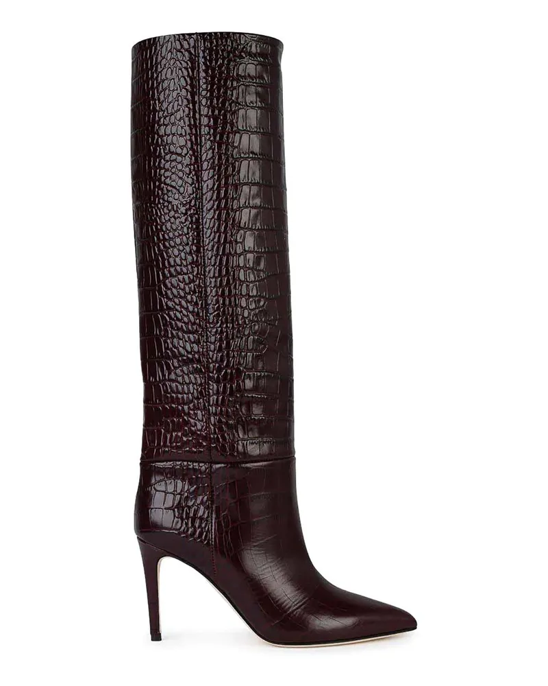 Paris Texas Stiefel - Dunkelrot Dunkelrot