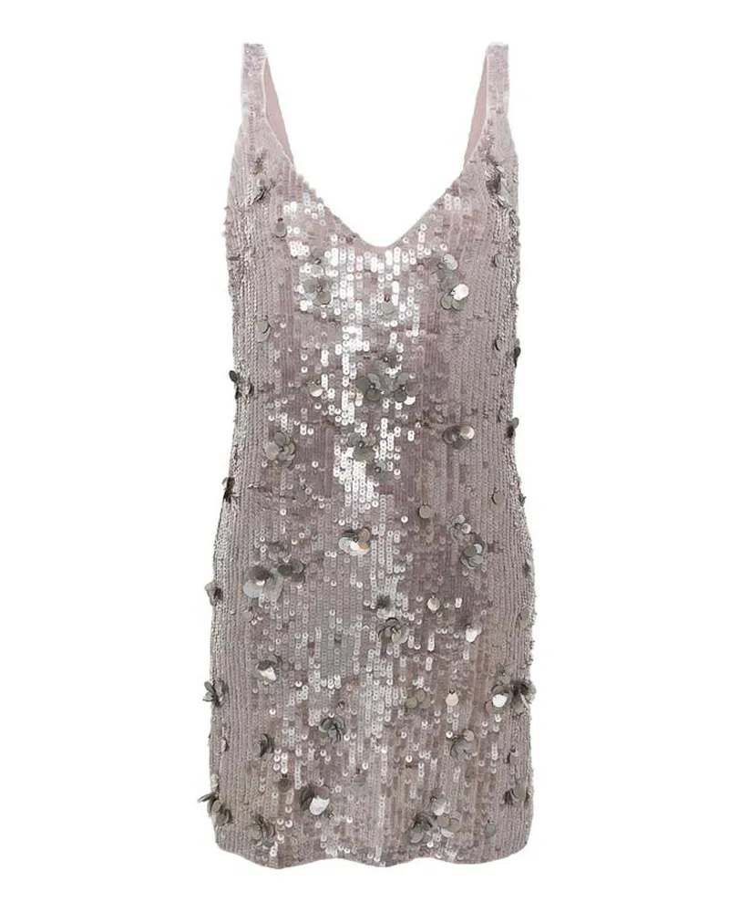 P.A.R.O.S.H. P. A.R. O.S. H. Kurzes Kleid - Grau Grau