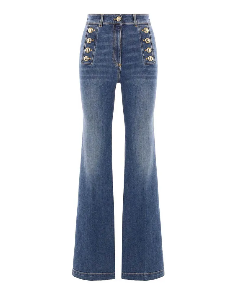 Elisabetta Franchi Bootcut Jeans - Blau Blau