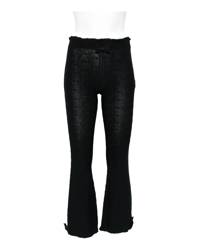 Balenciaga Schlagjeans - Schwarz Schwarz