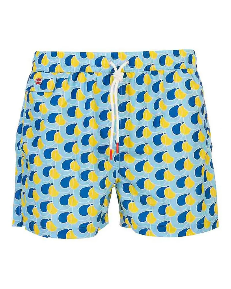 Kiton Badehose - Blau Blau