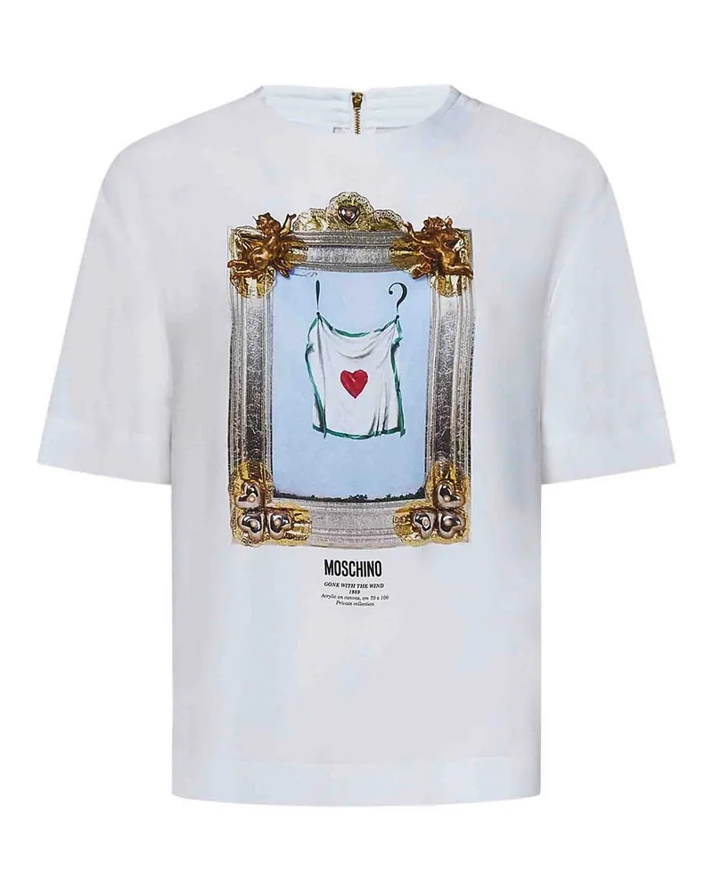 Moschino Bluse - Weiß Weiß
