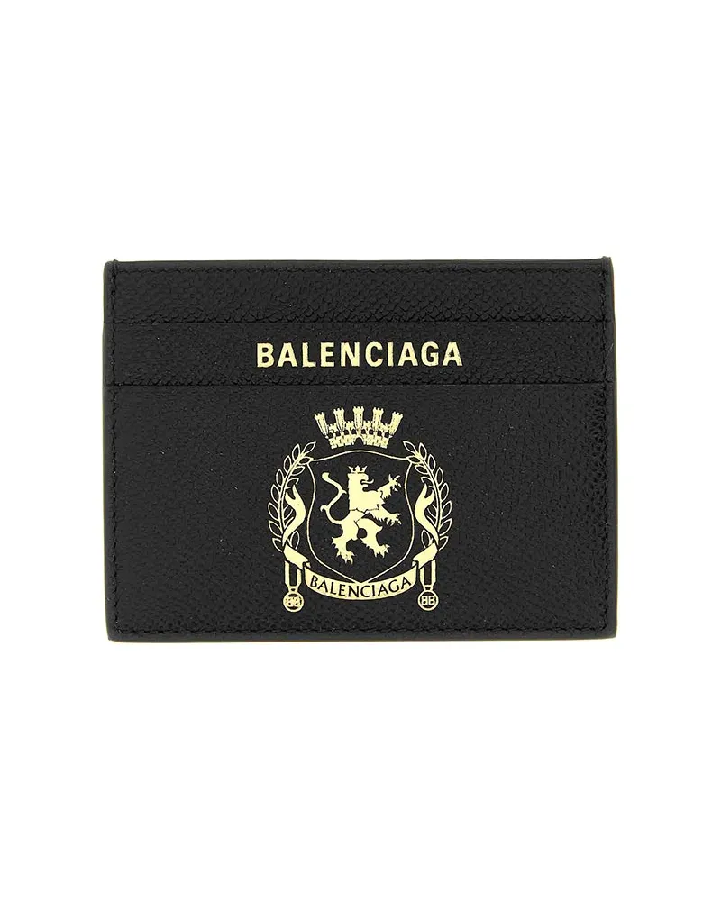 Balenciaga Portemonnaie - Schwarz Schwarz
