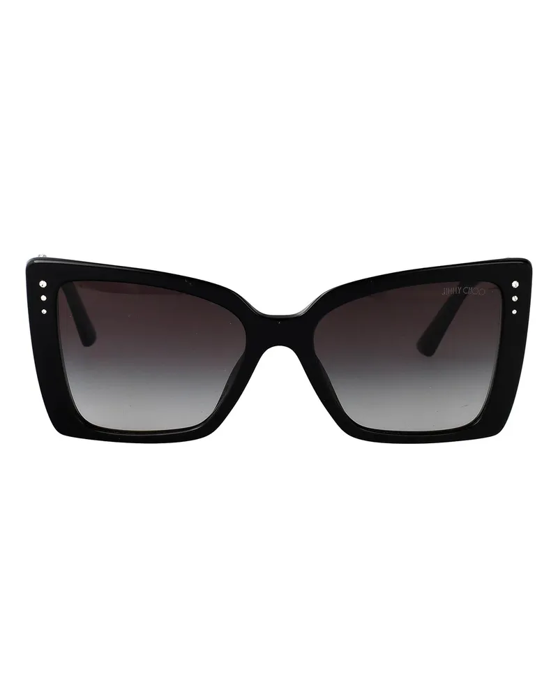 Jimmy Choo Sonnenbrille - Schwarz Schwarz