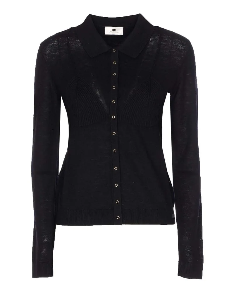 Elisabetta Franchi Cardigan - Schwarz Schwarz