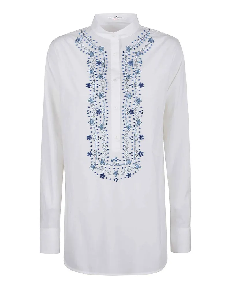 Ermanno Scervino Hemd - Weiß Weiß