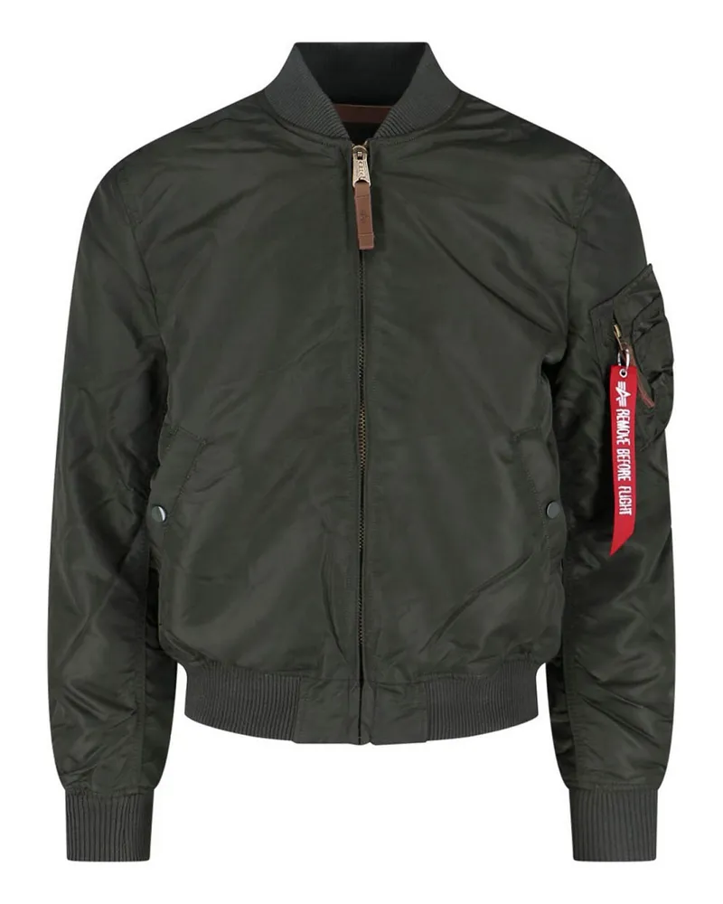 Alpha Industries Bomberjacke - Schwarz Schwarz
