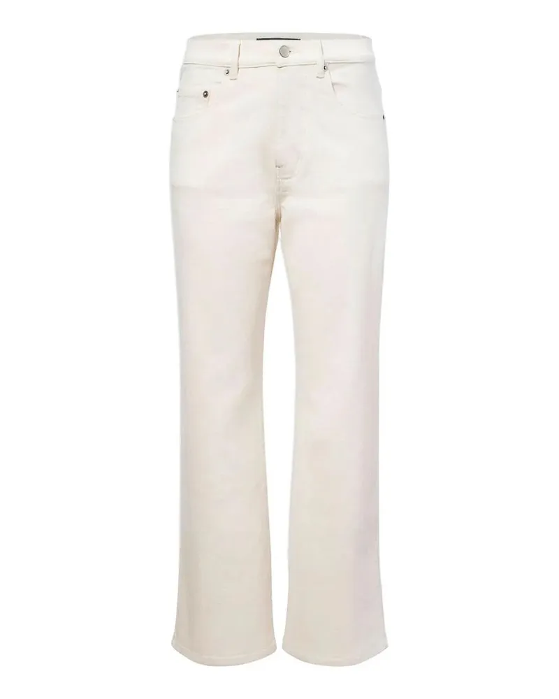 Proenza Schouler Straight Leg Jeans - Beige Beige