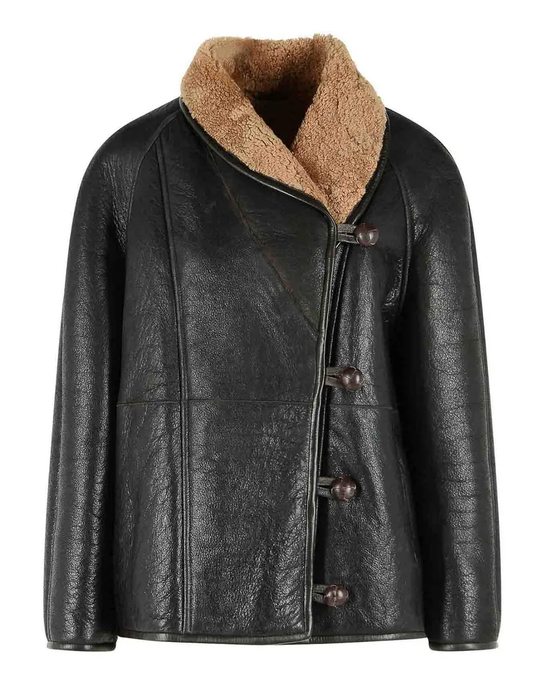 Isabel Marant Lederjacke - Braun Braun