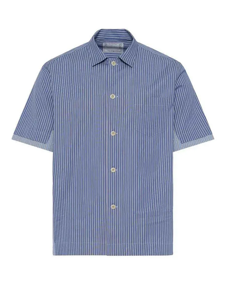 Sacai Hemd - Blau Blau