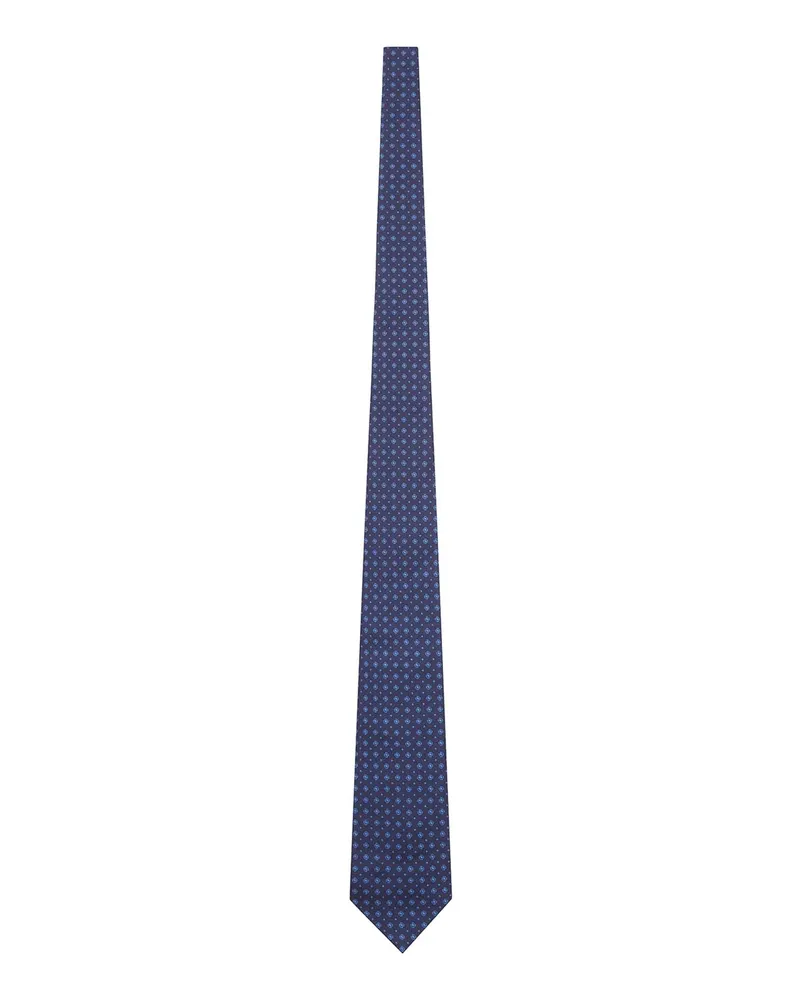 Kiton Krawatte - Blau Blau