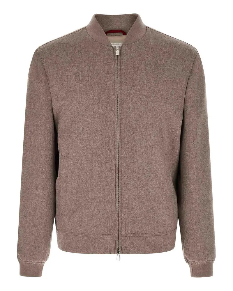 Brunello Cucinelli Bomberjacke - Grau Grau
