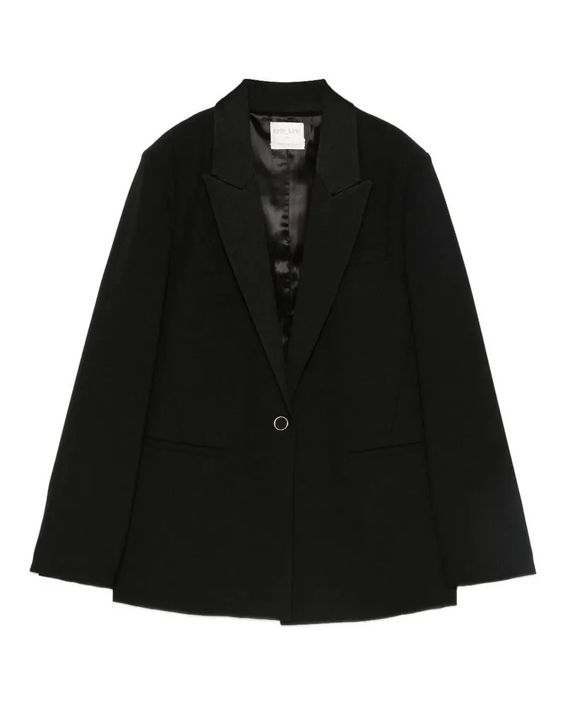 forte_forte Blazer - Schwarz Schwarz