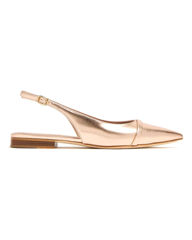 Malone Souliers Ballerinas - Gold Gold