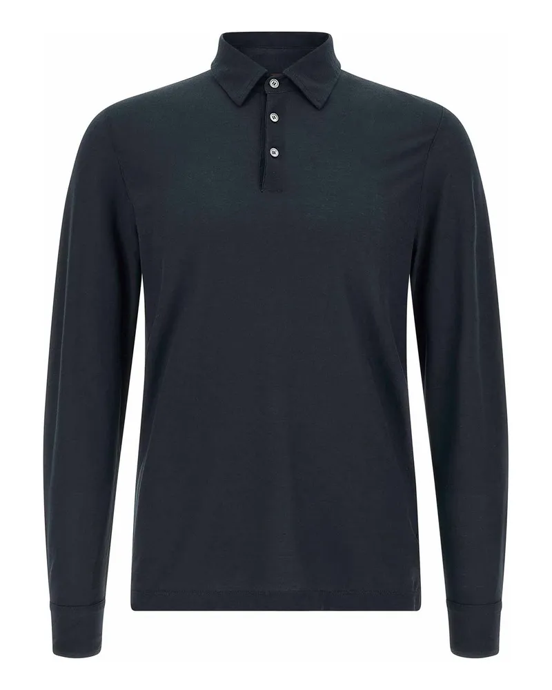 Zanone Poloshirt - Blau Blau