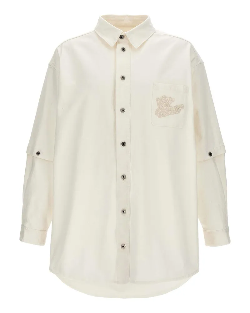 OFF-WHITE Bluse - Weiß Weiß