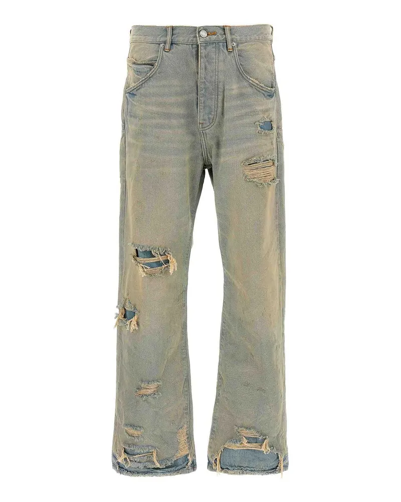 PURPLE BRAND Bootcut Jeans - Hellblau Hellblau