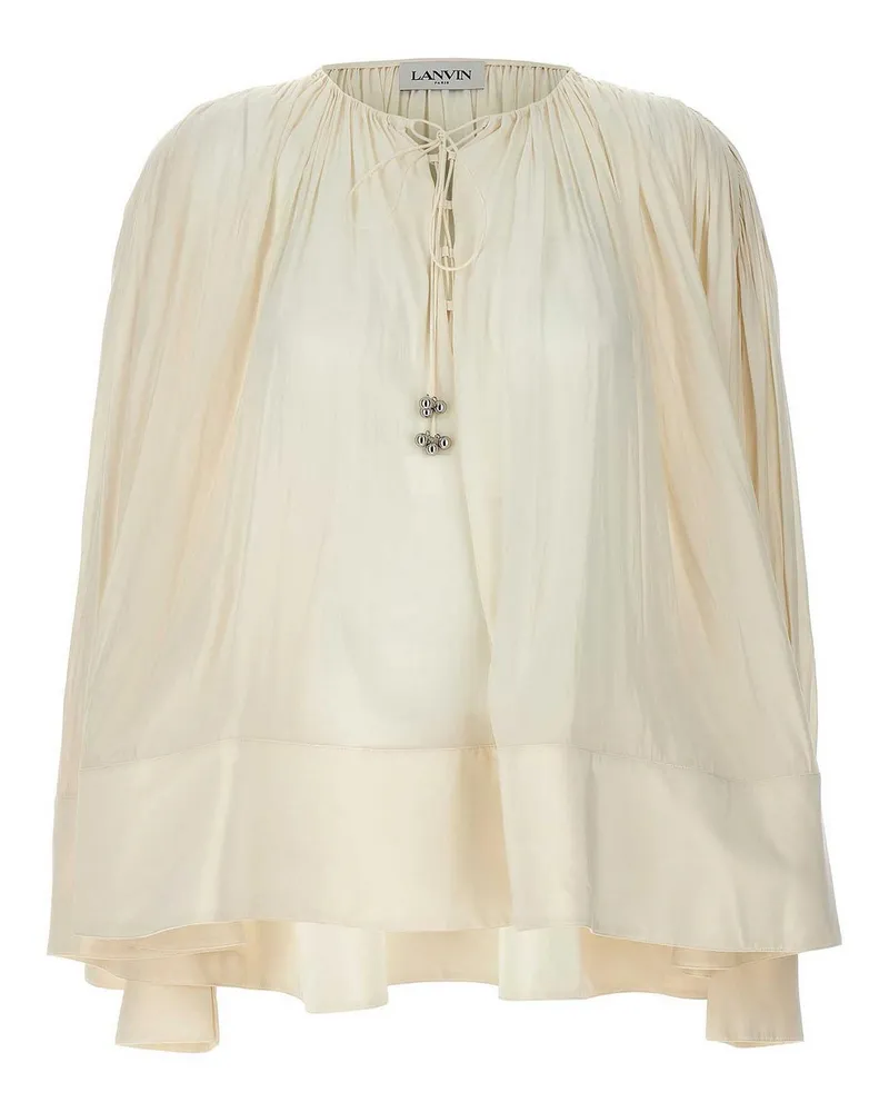 Lanvin Bluse - Weiß Weiß