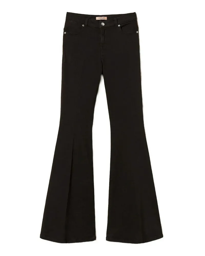 Twin-Set Casual Hose - Schwarz Schwarz