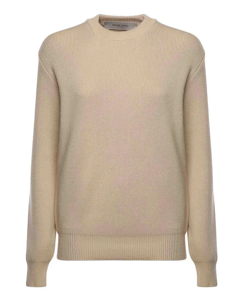 Golden Goose Rundhalspullover - Beige Beige
