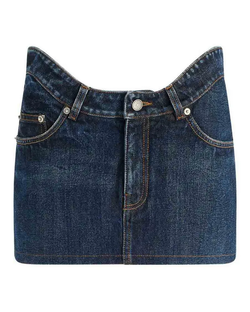 Jean Paul Gaultier Minirock - Blau Blau