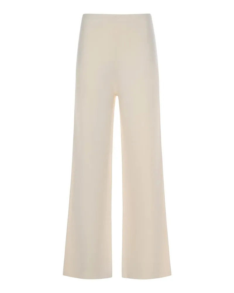 Max Mara Straight Leg Jeans - Weiß Weiß