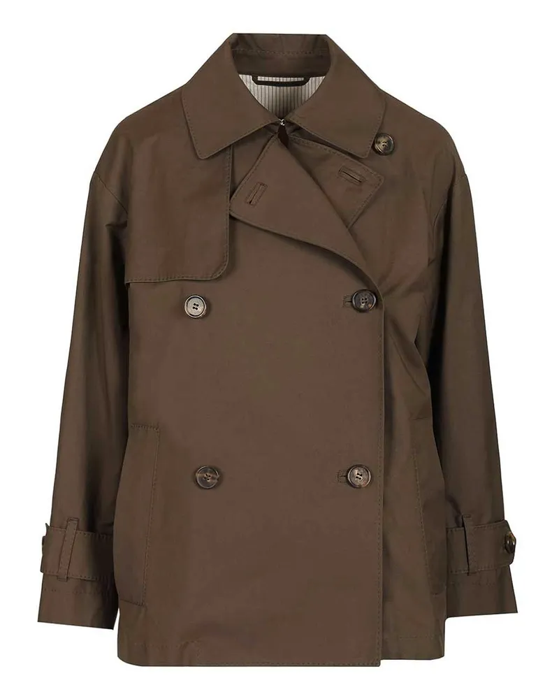 Max Mara Trenchcoat - Grün Grün