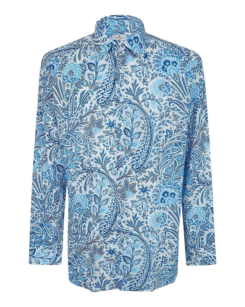 Etro Hemd - Grau Grau