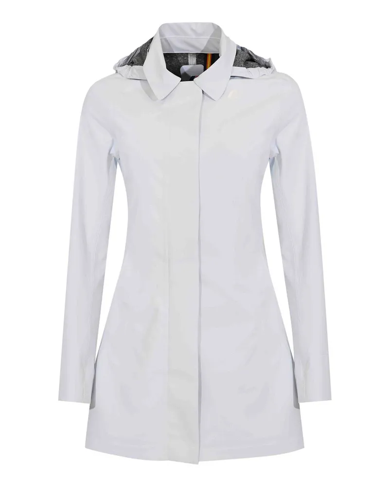 K-Way Trenchcoat - Weiß Weiß
