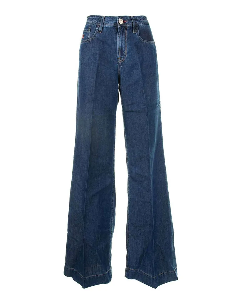 Jacob Cohën Bootcut Jeans - Blau Blau