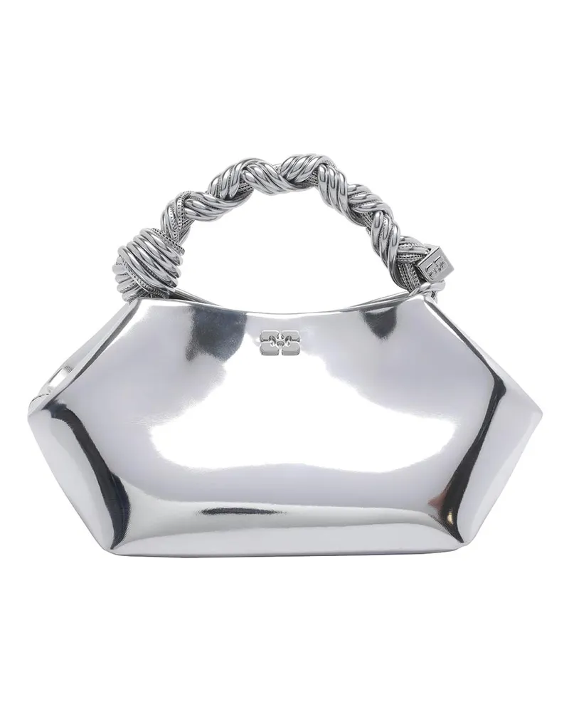 Ganni Shopper - Silber Silber