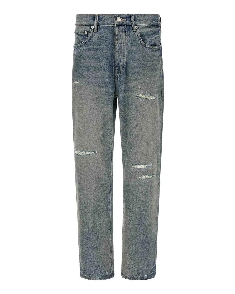 PURPLE BRAND Straight Leg Jeans - Grau Grau