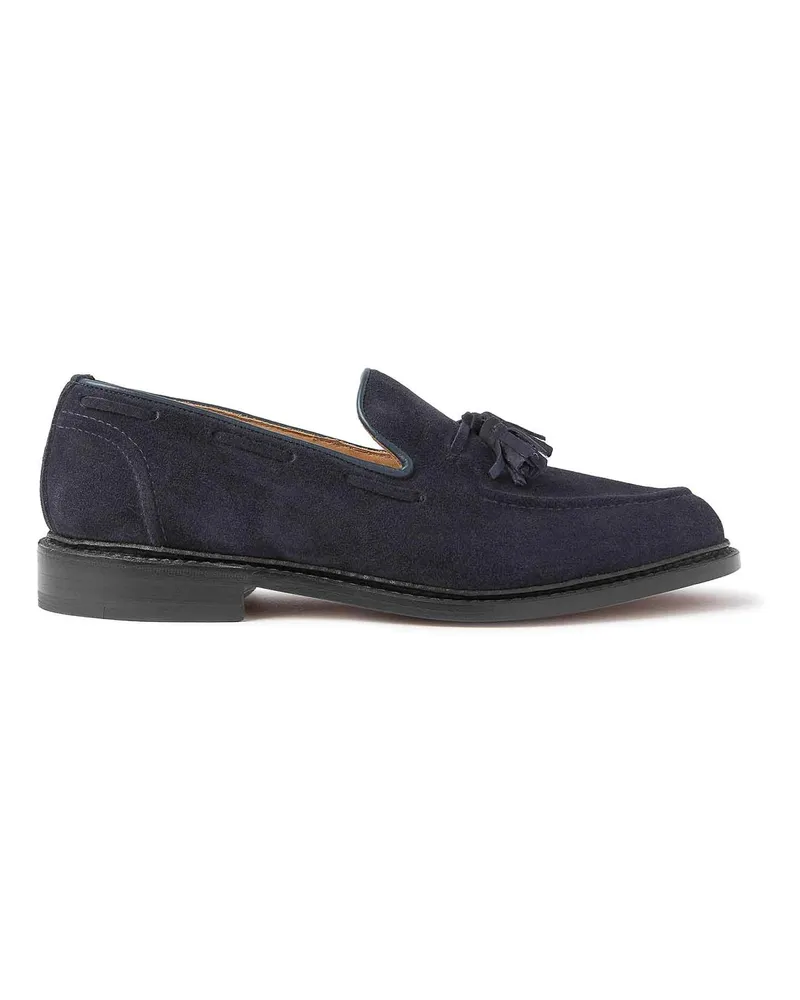 Tricker's Mokassins - Dunkles Jeansblau Dunkles