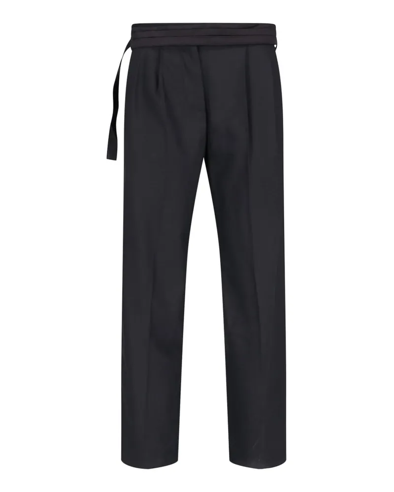 Eudon Choi Casual Hose - Schwarz Schwarz