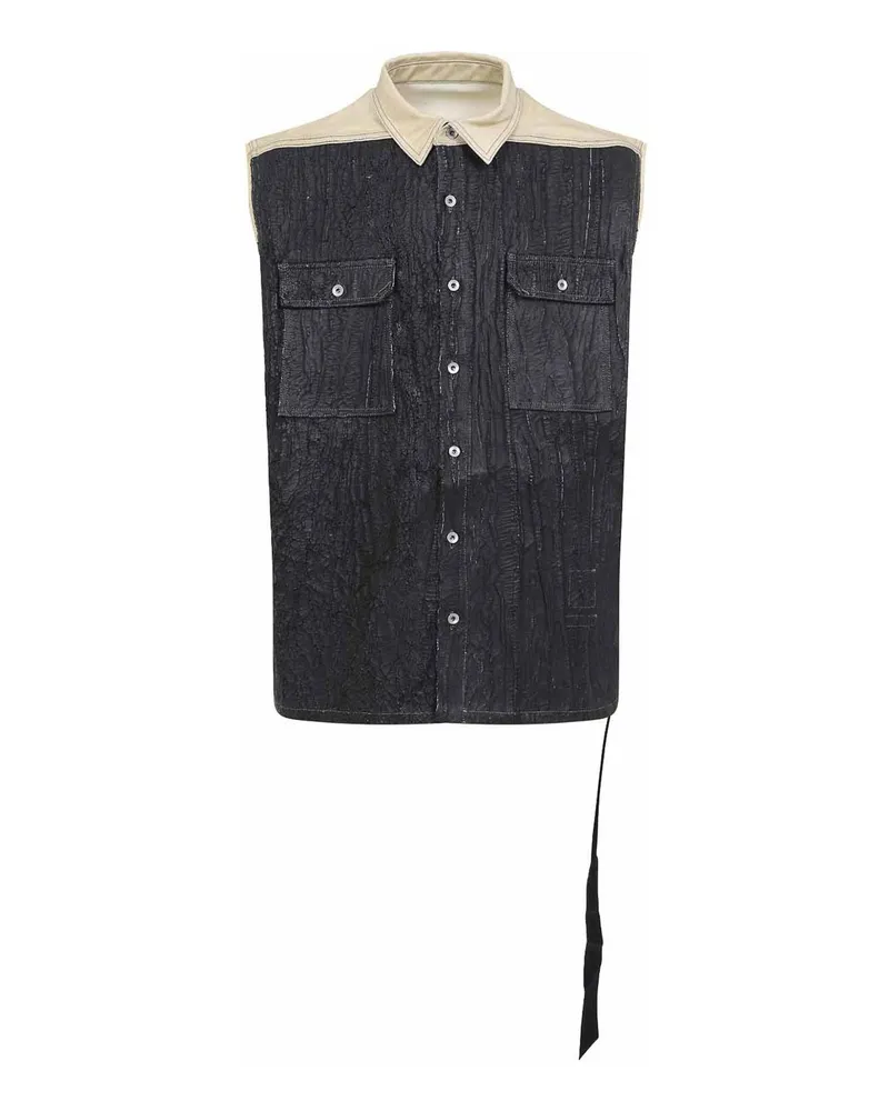 Rick Owens Casualjacke - Schwarz Schwarz