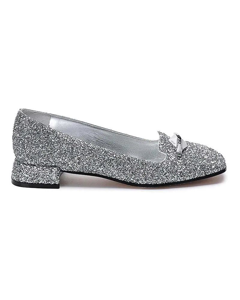 Jimmy Choo Ballerinas - Silber Silber
