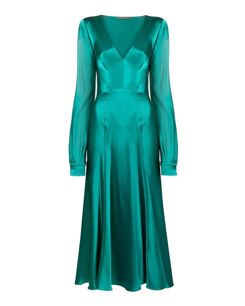 Alberta Ferretti Maxikleid - Grün Grün