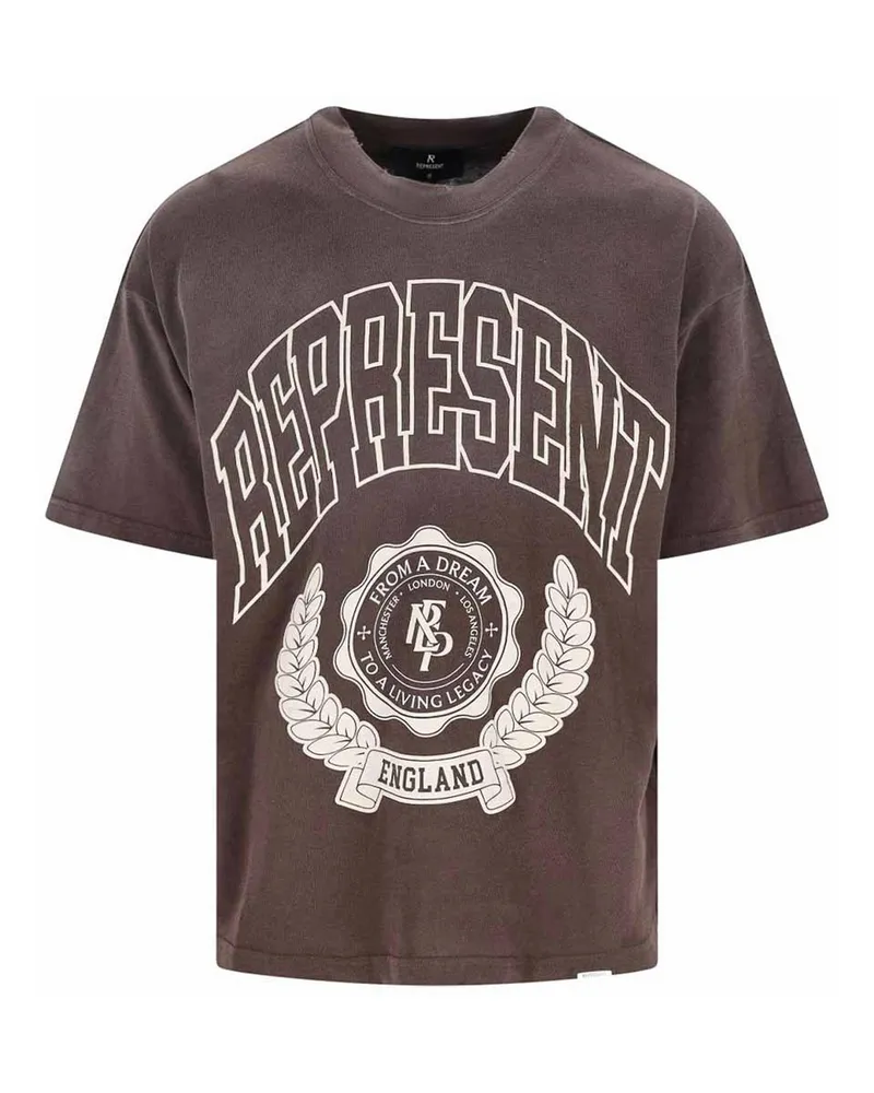 REPRESENT T-Shirt - Braun Braun