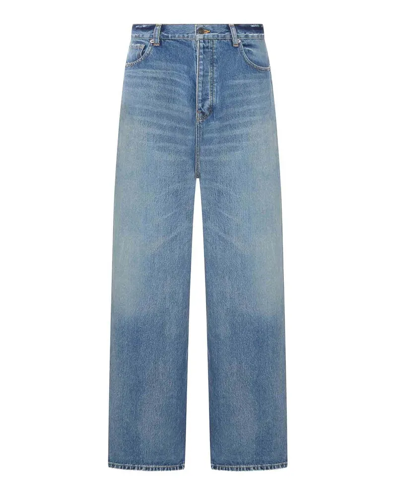Balenciaga Bootcut Jeans - Blau Blau