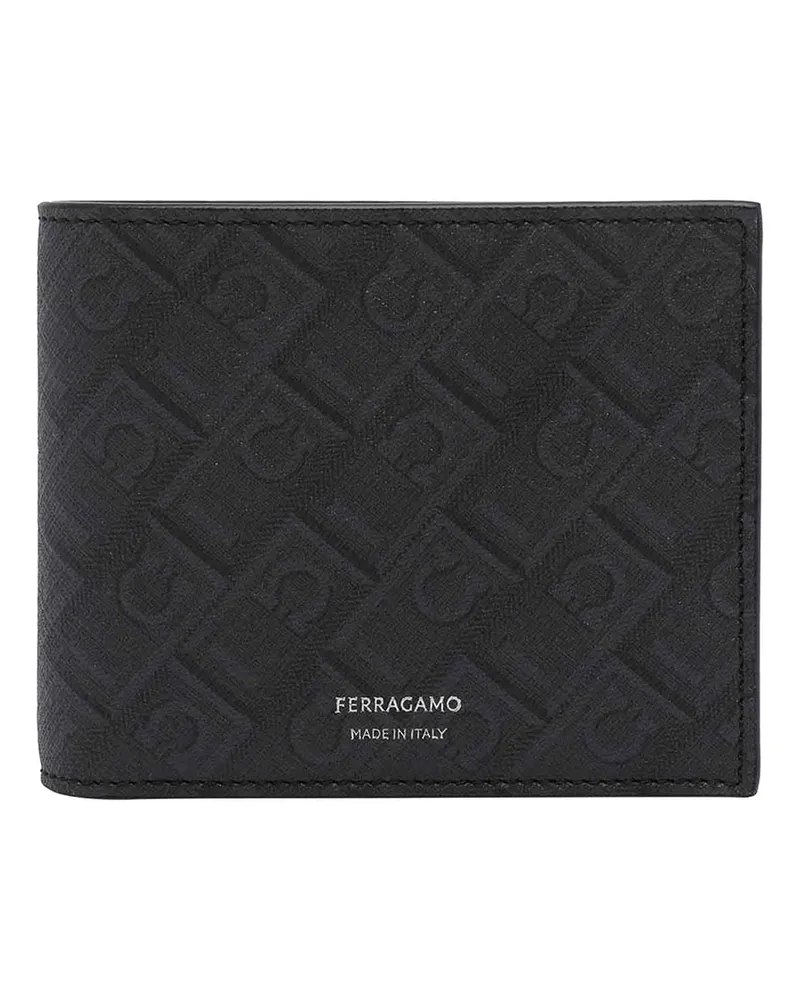 Ferragamo Portemonnaie - Schwarz Schwarz