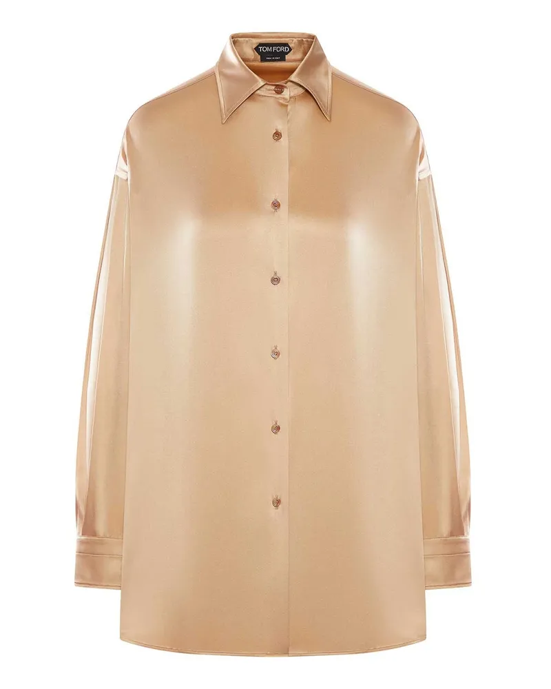 Tom Ford Bluse - Nude Nude