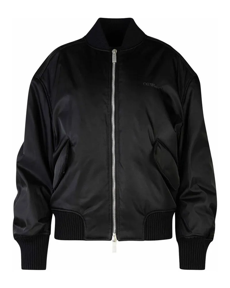 OFF-WHITE Bomberjacke - Schwarz Schwarz