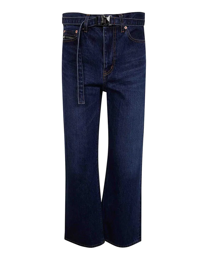 Sacai Casual Hose - Blau Blau