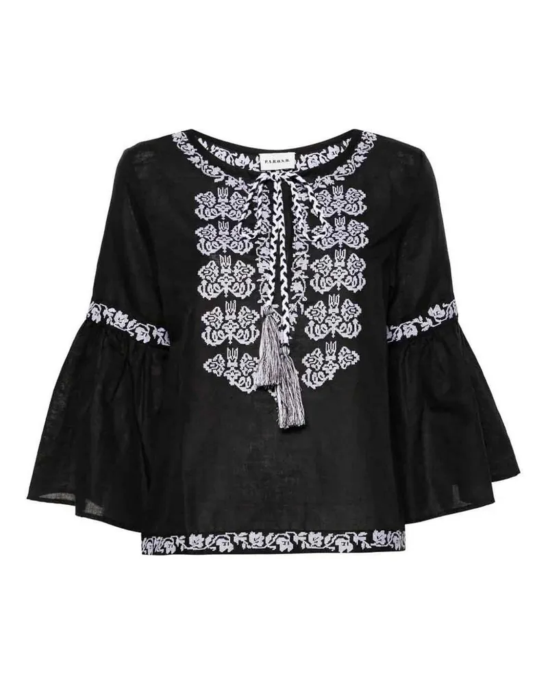 P.A.R.O.S.H. P. A.R. O H. Maxikleid - Schwarz Schwarz
