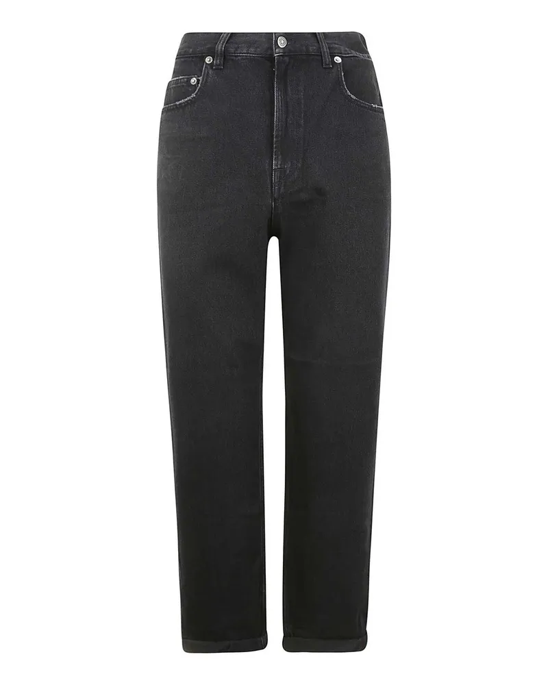 Golden Goose Straight Leg Jeans - Schwarz Schwarz