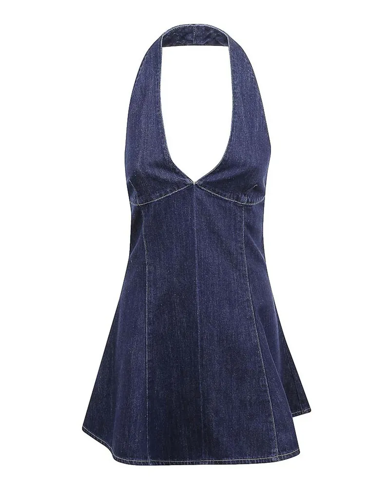 MC2 Saint Barth Kurzes Kleid - Dunkles Jeansblau Dunkles