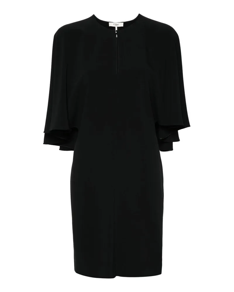 Chloé Kurzes Kleid - Schwarz Schwarz