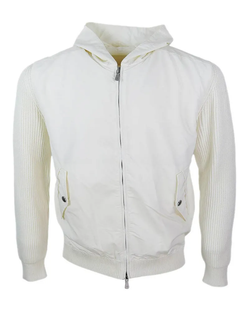 Eleventy Casualjacke - Weiß Weiß